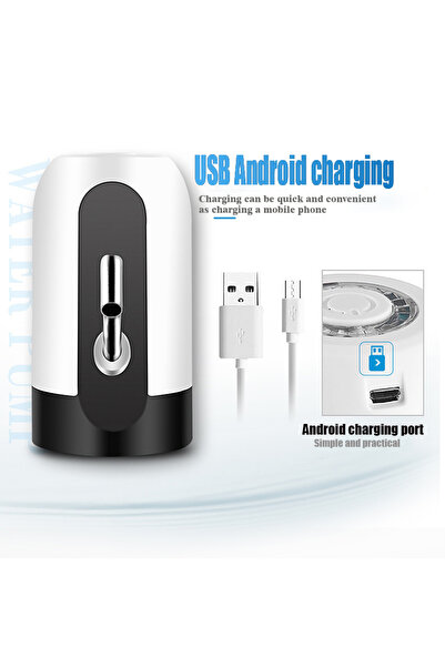 Denx 5 Gallon Water Bottle Pump USB Charging Automatic Water Dispenser Portable Electric Pump