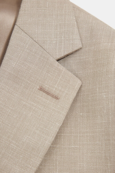 W Collection BEIGE BUTTONED SUIT