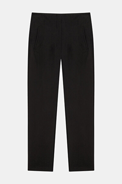 W Collection SİYAH BORU PAÇA PANTOLON