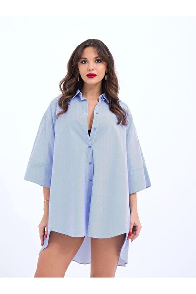 Wear Up 4328 CAMASĂ-ALBASTRU ALB DUNĂ