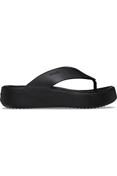 Crocs Dámské černé pantofle Getaway Platform Flip 209410-001