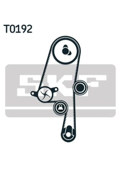 SKF Set Pompa Apa + Curea Dintata Vkmc06220 Volvo C30/C70 Ii Cabriolet/S40 Ii