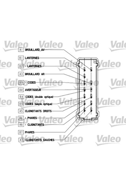 VALEO Comutator Coloana Directie Renault Kangoo/Megane 1