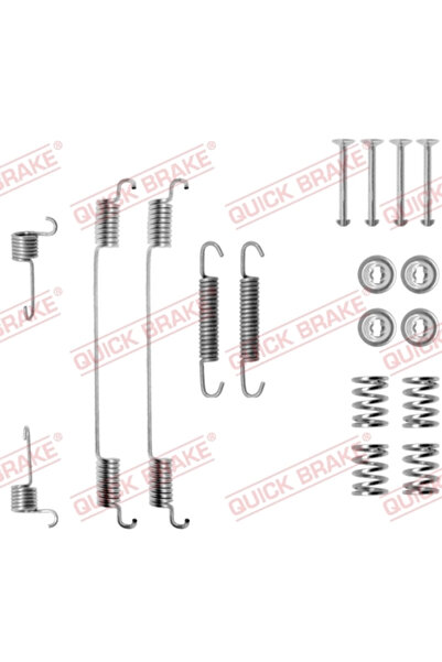QUICK BRAKE Set Accesorii Sabot De Frana Alfa Romeo 145/146 Fiat Marea/Palio ...