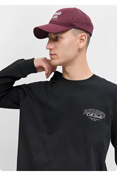 Jack & Jones 12278510 JJMAKOTA TEE INE UZUN KOL TSHIRT