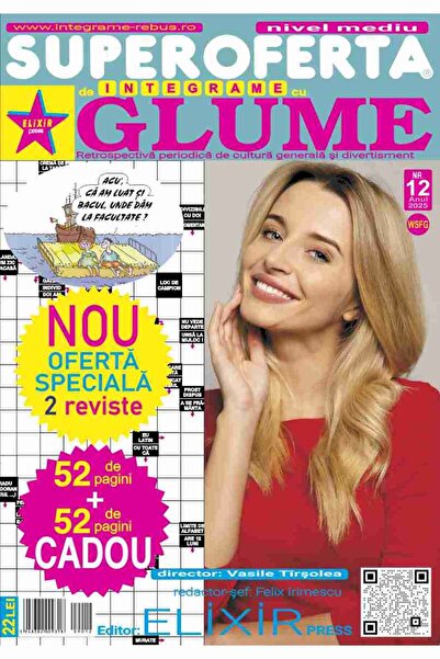 ELIXIR PRESS Superoferta de integrame cu Glume nr. 12,