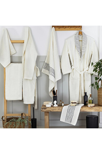 Schafer Home Scala Bathroom Set 6 Pieces-Cream