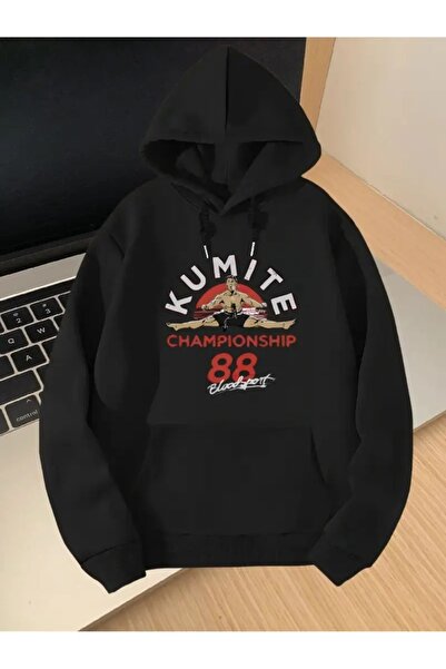 CLASİVA سويت شيرت بقلنسوة بتصميم أنيق ومريح قصة فضفاضة للجنسين للموسم الجديد ...