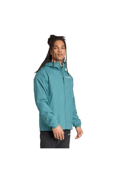 adidas Erkek Yeşil Ceket MULTI 2L RAIN J JL9774