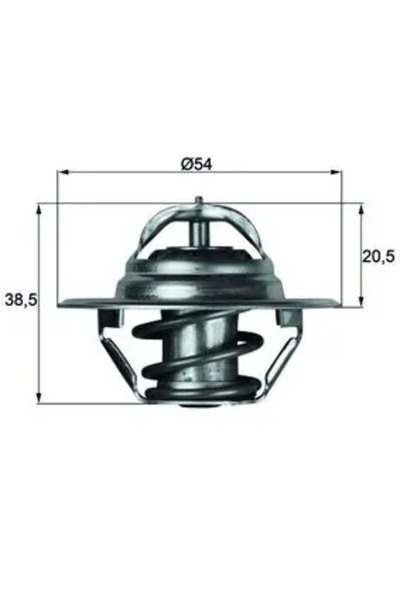 MAHLE Termostat Lichid Racire Alfa Romeo Giulia/Montreal/Spider Buick Skylark