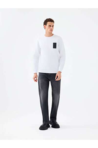 Loft White Men's Sweatshirt Lf2041111