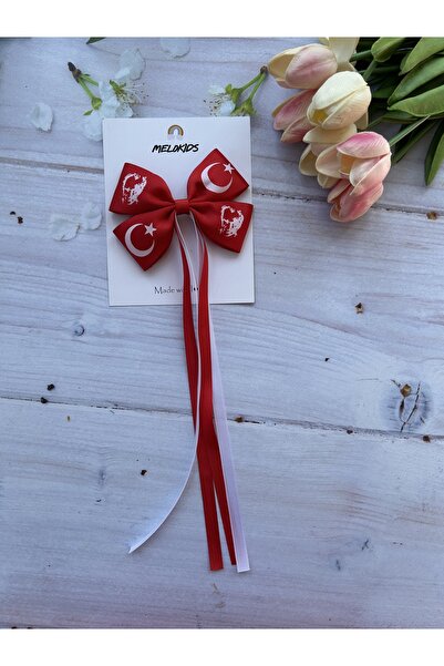 THE İLKİN TOKA October 29, April 23 Long-Tailed Atatürk and Flag Pattern Ribbon Buckle