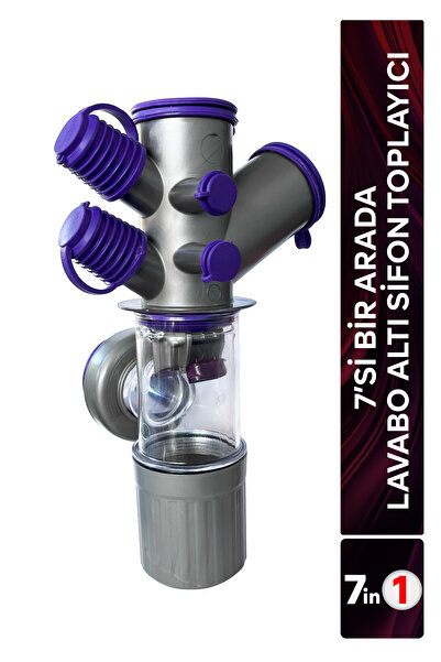 SUROBOTİC Yeni Nesil Arıtma 7 in 1 Mutfak Ve Banyo Lavabo Altı Sifon Toplayıcı