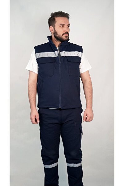 POLAT-ER Gabardin Kışlık Reflektörlü İş Pantolonu