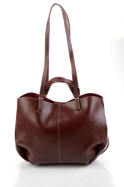 Bambi Bordo Kadın Omuz Çantası C06571010609