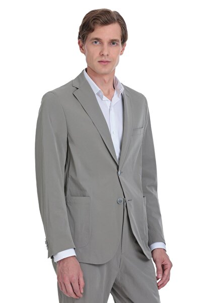 Hatemoğlu Mink Comfort Fit Mono Collar Casual Suit