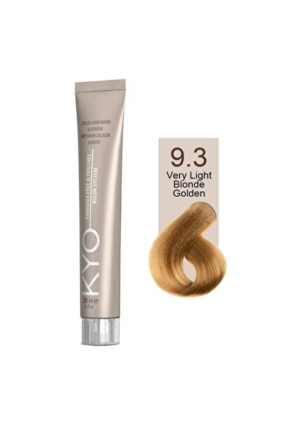 KYO صبغة شعر كيو اشقر ذهبي فاتح جدا -100مل