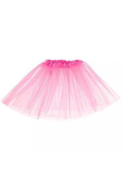 Ikonka Fusta pentru fetite, Ikonka, din tull cu 3 straturi si elastic cusut i...