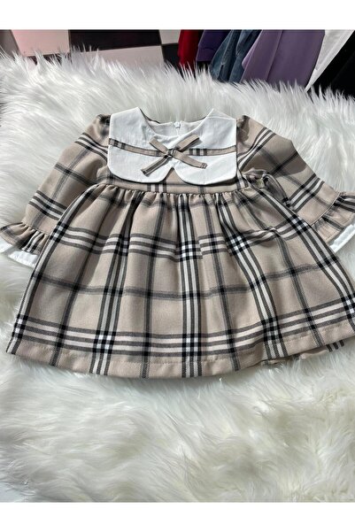 mayakids فستان بيبي ياكا منقوش بفيونكة