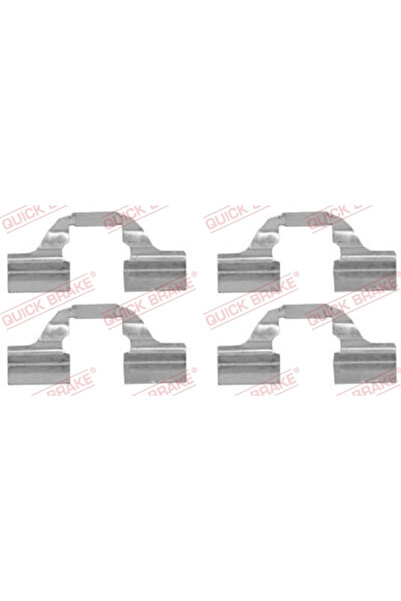 QUICK BRAKE Set Accesorii, Placute Frana 109-1684 Citroën Berlingo Autoutilit...