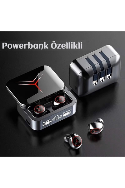 Yenimiyeni M88 Plus Powerbanklı Bluetooth Kulaklık HD Ses