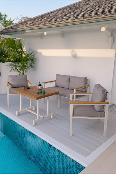 neokas Balkon Mobilyası, Bahçe Takımı, Metal Teras Seti, Su İtişili Koltuklar...