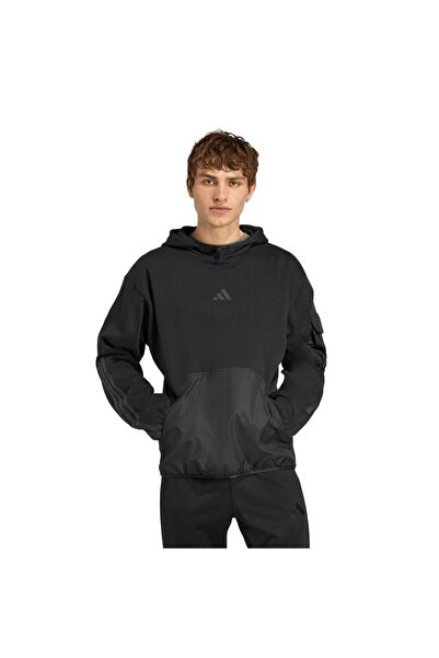 adidas Ανδρικό μαύρο φούτερ M CT UTILITY HD JM1484