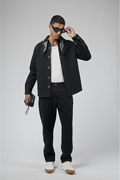 Butik Trend Biz Jacquard Regular Pants Shirt Men's Set