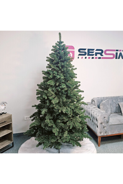 SERSIMO Brad artificial de Crăciun Deluxe de la Sersimo, Kovalivka Select, complet 3D, 210 cm