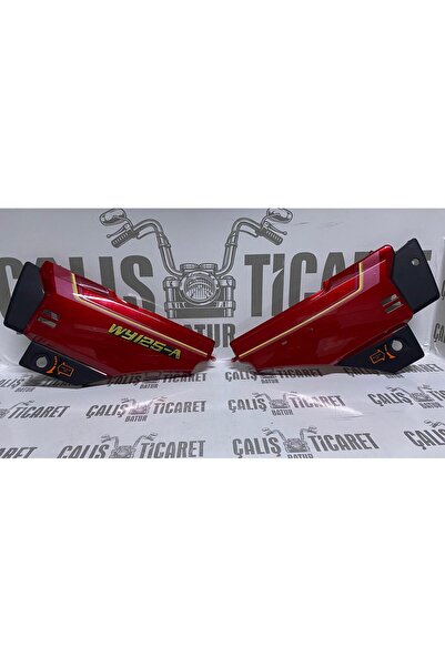 ÇALIŞ TİCARET BATUR HONDA CGL-125 / PRESTO YAN KAPAK TAKIMI KIRMIZI