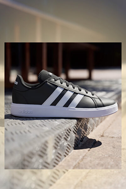 adidas Grand Court Base2 Black Men's Sneaker Shoes Gw9251