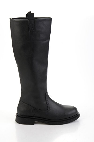 Bambi Siyah Kadın Çizme K03666075709