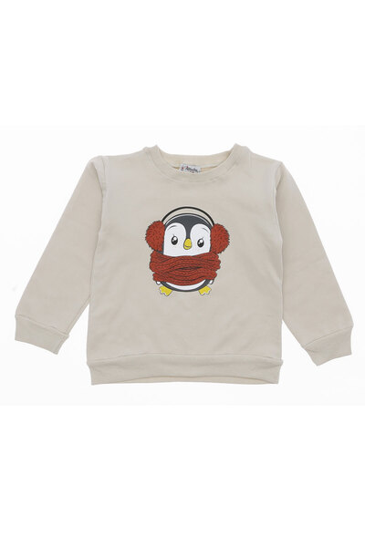 CRASSİ Φούτερ για κορίτσια με στάμπα χειμερινό