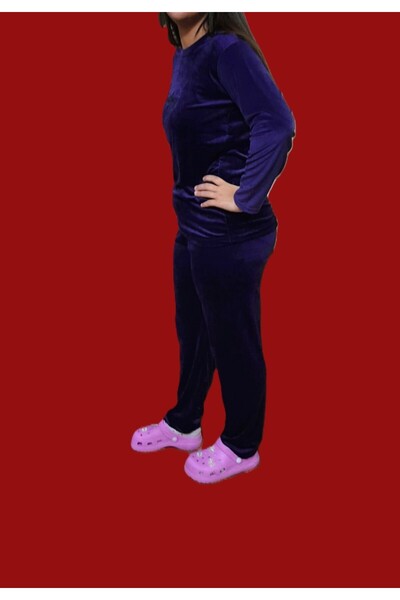 ELİSA KADİFE PİJAMA TAKIMI