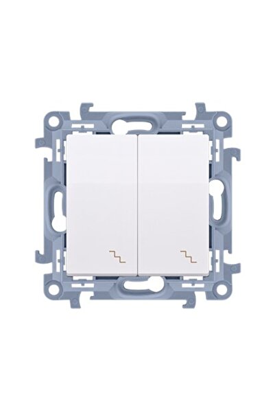 Other Întrerupător dublu pentru scară cu iluminare de fundal LED, modul 10 AX...