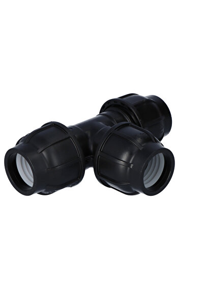 Other Racord T PP 90° 40x40x40 PN16 pentru țevi PE, negru