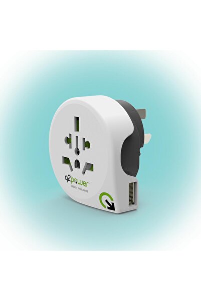 Home Adaptor de călătorie USB „din lume către Australia” Q2