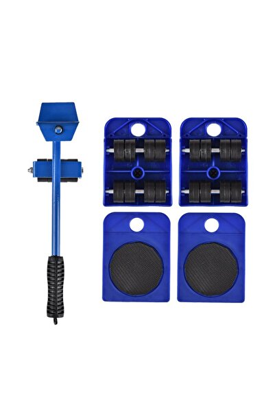 PROCART Set ridicare și transport mobilă, 4 role, mâner antiaderent, max. 150 kg