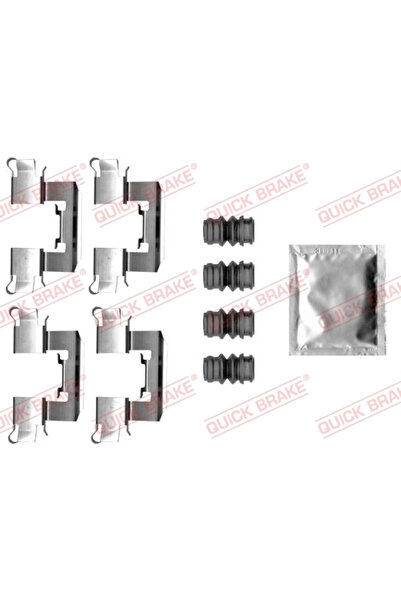 QUICK BRAKE Set Accesorii Placute Frana Mazda 2 Opel Corsa E