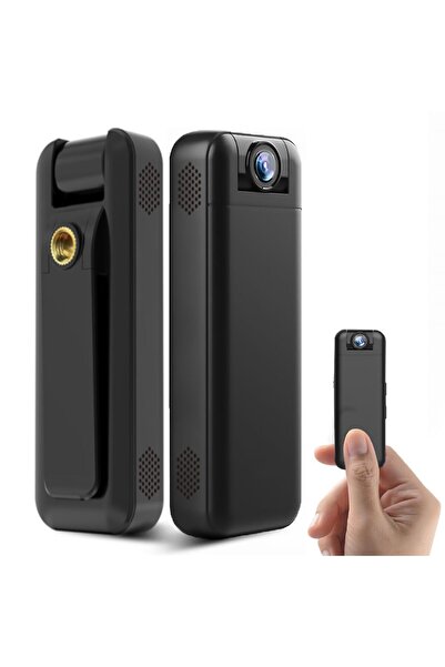 O Ozone كاميرا صغيرة للجسم بدقة 1080 بكسل مع رؤية ليلية - عدسة دوارة