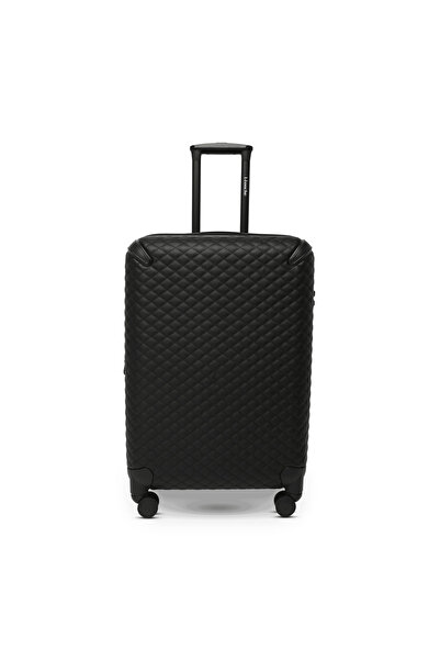 SÜMER Large black leather bag