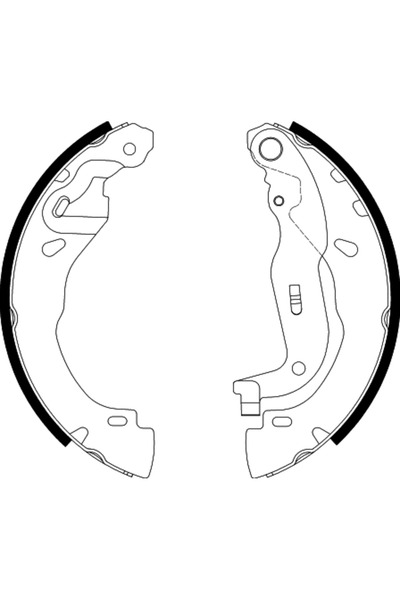 TEXTAR Set Saboti Frana Dacia Logan 3/Sandero 3 Renault Clio 5/Taliant