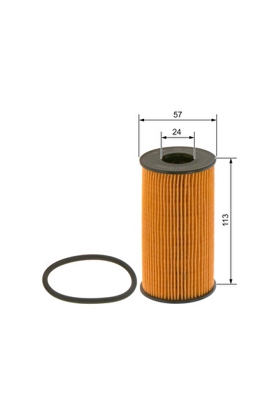 Bosch Oil Filter Dacia Dokker Microbus/Duster/Lodgy Mercedes-Benz Citan Van/L...