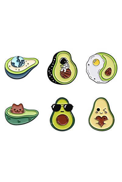 Choice TZ1343 2-6 قطع/مجموعة دبابيس مينا سلسلة حيوانات سلمندر كابيبارا كورجي ...