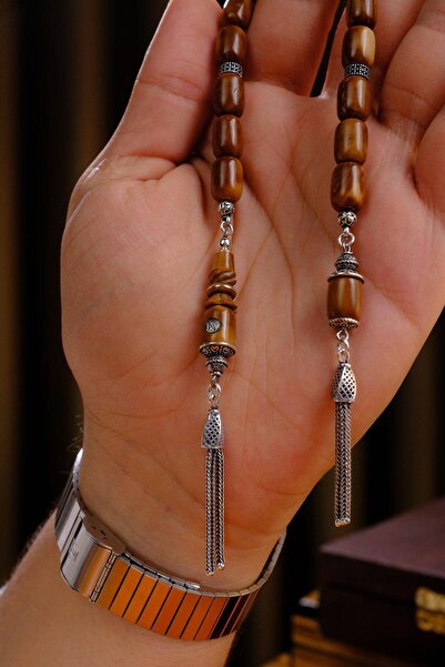 dergah tesbih Master Mücahit Şener Gümüş Tasarım Kuka Zaza Tesbih