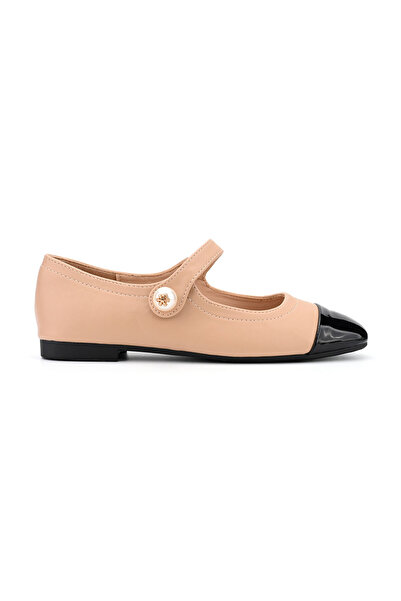 Tmall Casual Women's Ballet Flats, -Leather, BL502, Beige