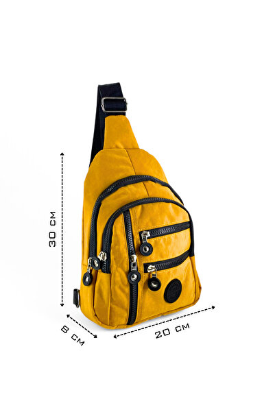 RELIANCE Unisex Crossbody Chest Bag, Multi-Compartment Daily Shoulder Bag, Bodybag