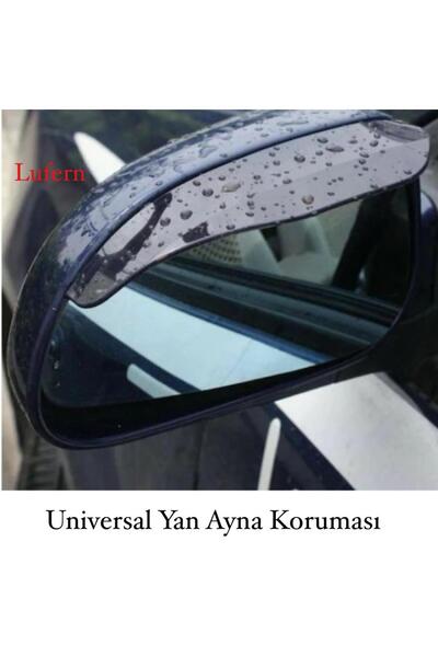 Lufern Premium Araba Ayna Koruması 2 Adet Yağmur Kar Rüzgar Koruyucu Yan Diki...