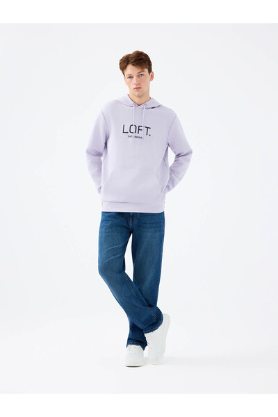 Loft Regular Fit Lila Erkek Sweatshirt Lf2041153