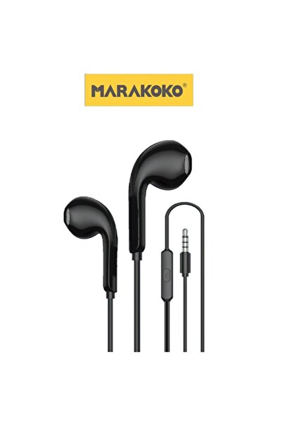 MARAKOKO سماعه سلك بمنفذ AUX (مسمار). سماعة سلك بصوت نقي وجوده عاليه. سماعات ...